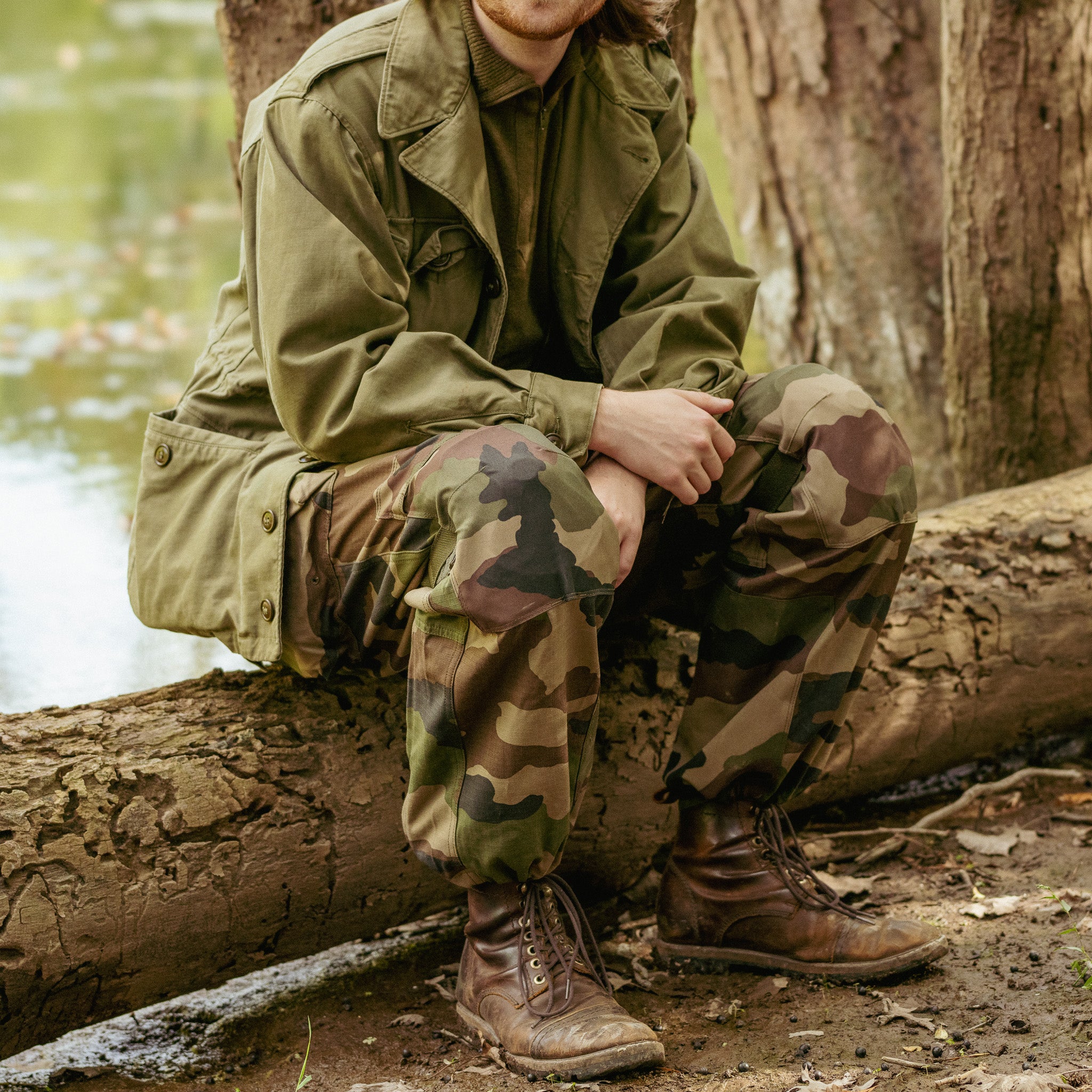 Unissued French Army Combat Pants w/Kneepads - Image 16