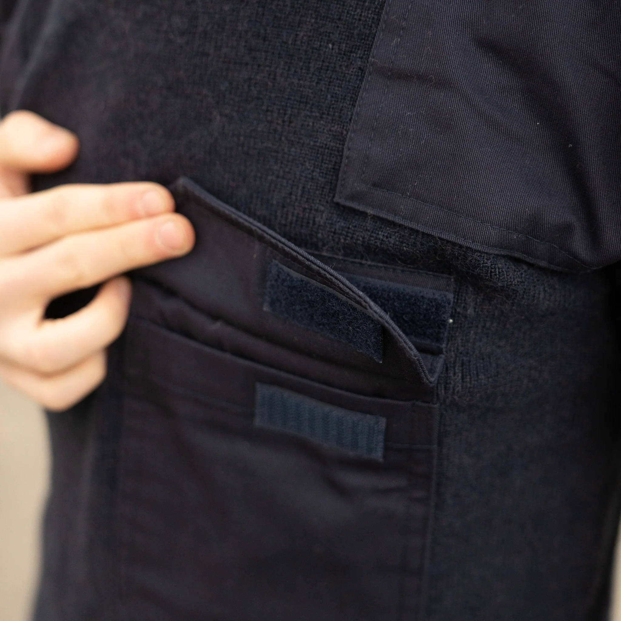 Issued German Blue Commando Sweater - Image 11