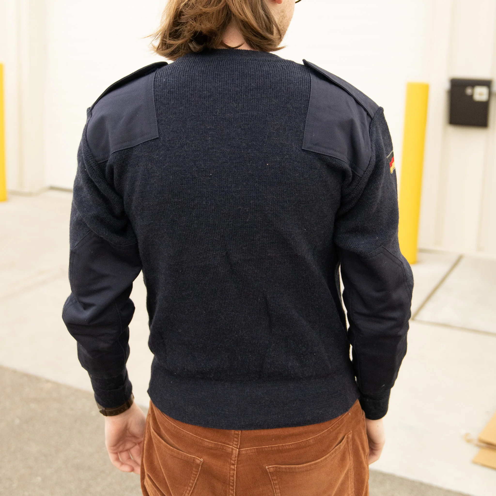 Issued German Blue Commando Sweater - Image 12