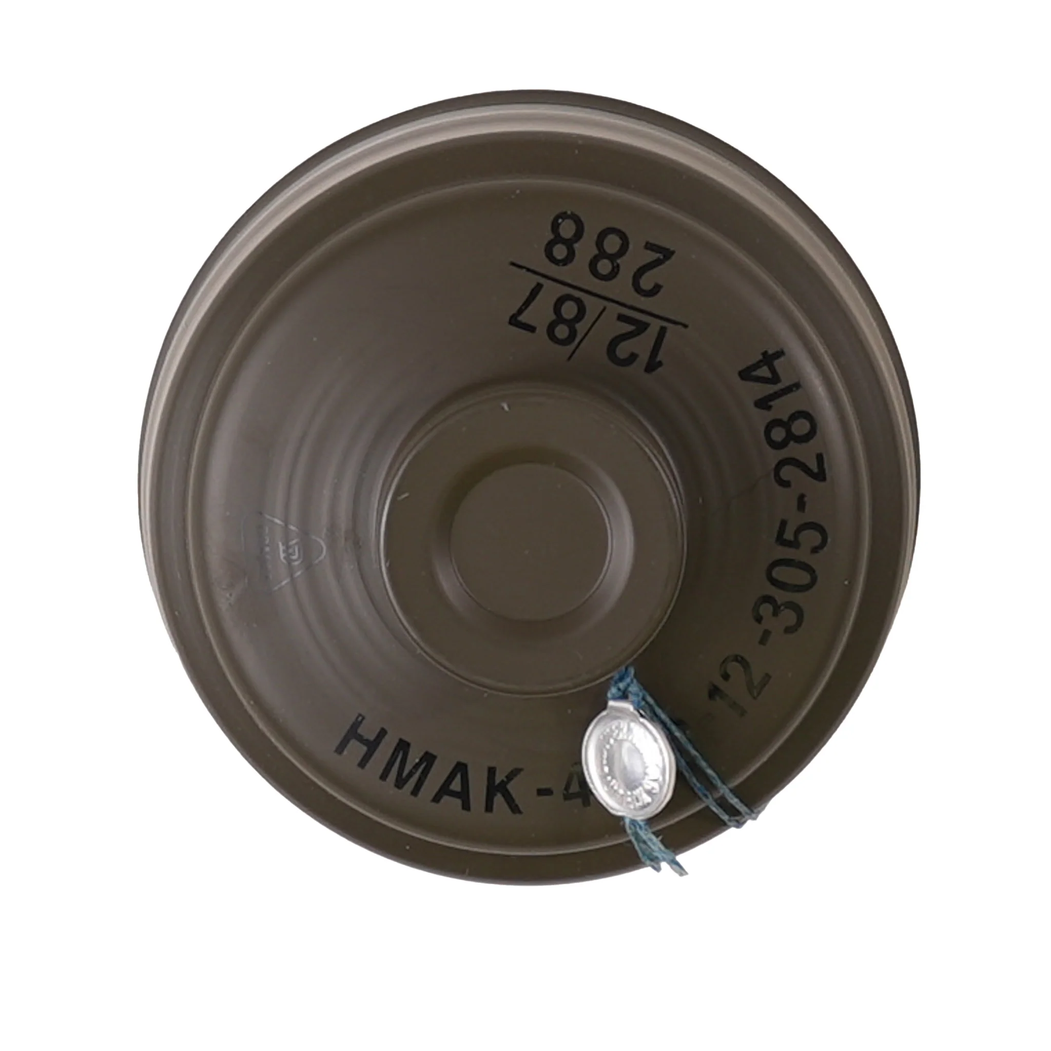 Unissued Danish Gas Mask Filter - Image 3