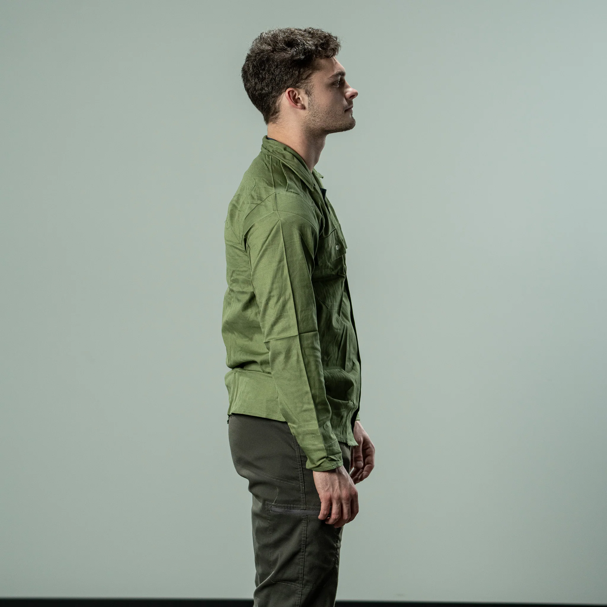 Unissued Hungarian Green Shirt - Image 4