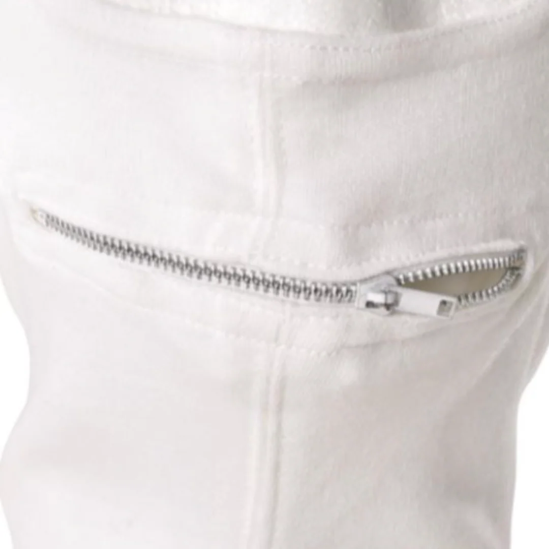 Unissued Italian White Alpine Zipper Balaclava - Image 2