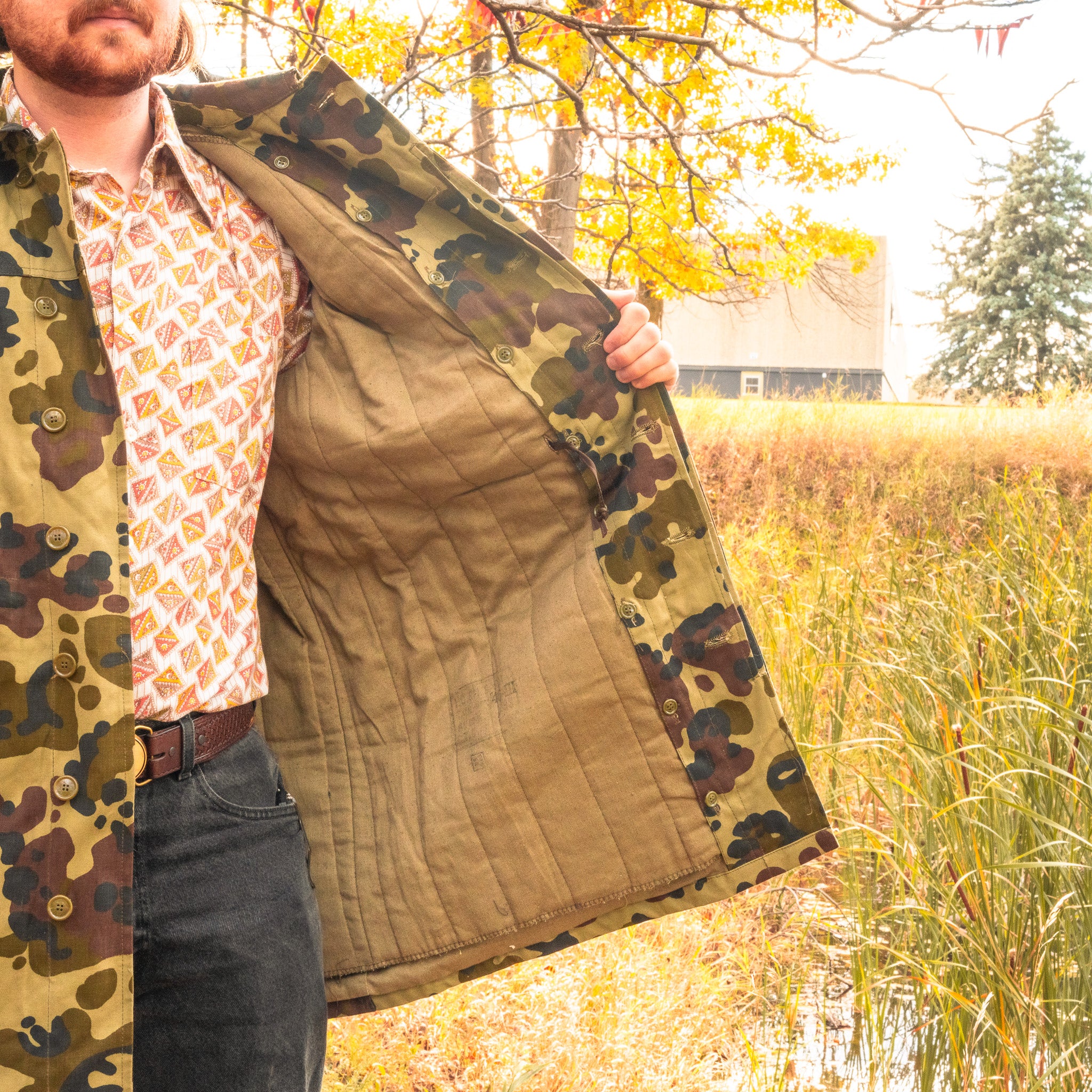 Issued Romanian M1994 Fleck Camouflage Parka w/Liner - Image 9