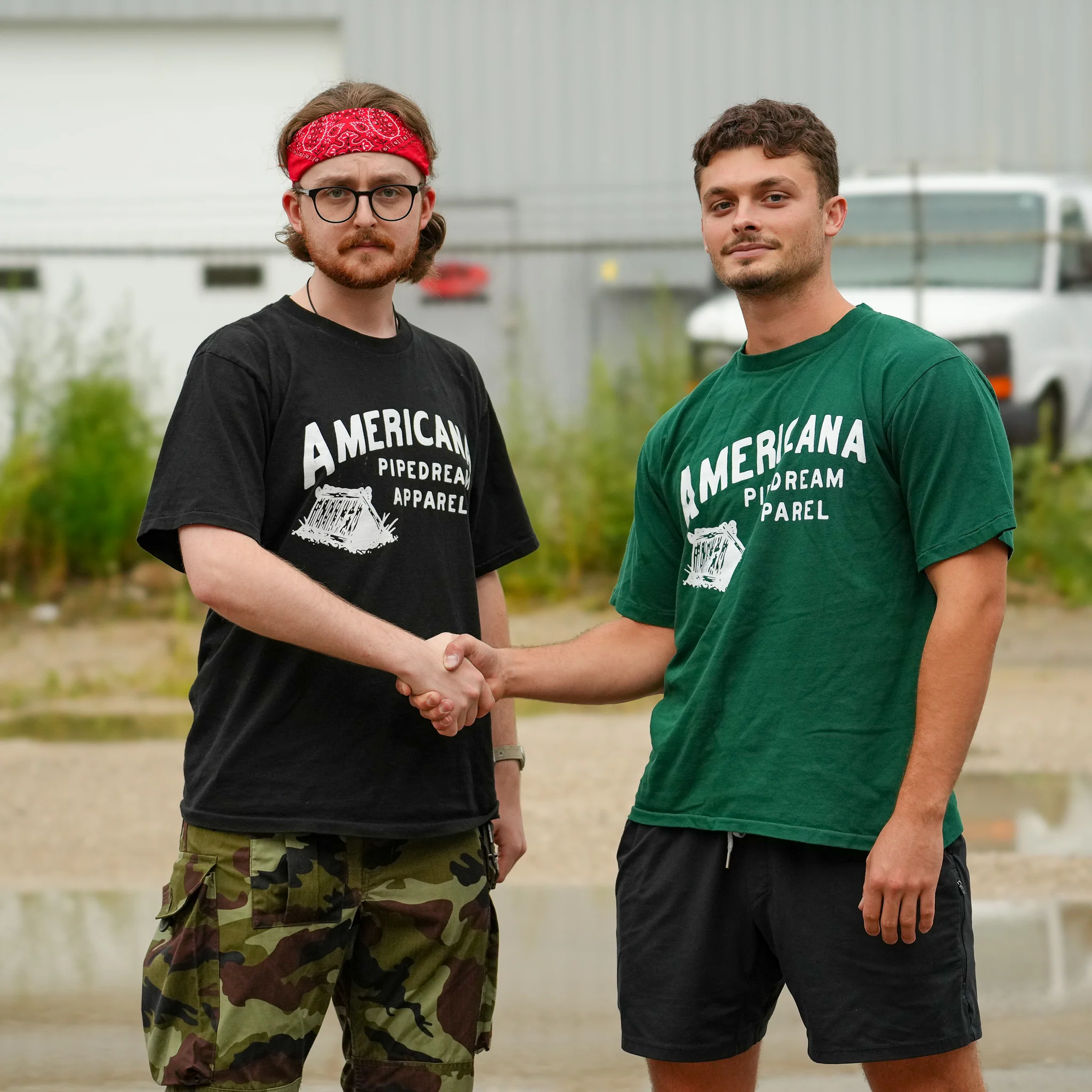 USA-Made Americana Pipedream Tee in Black - Image 5
