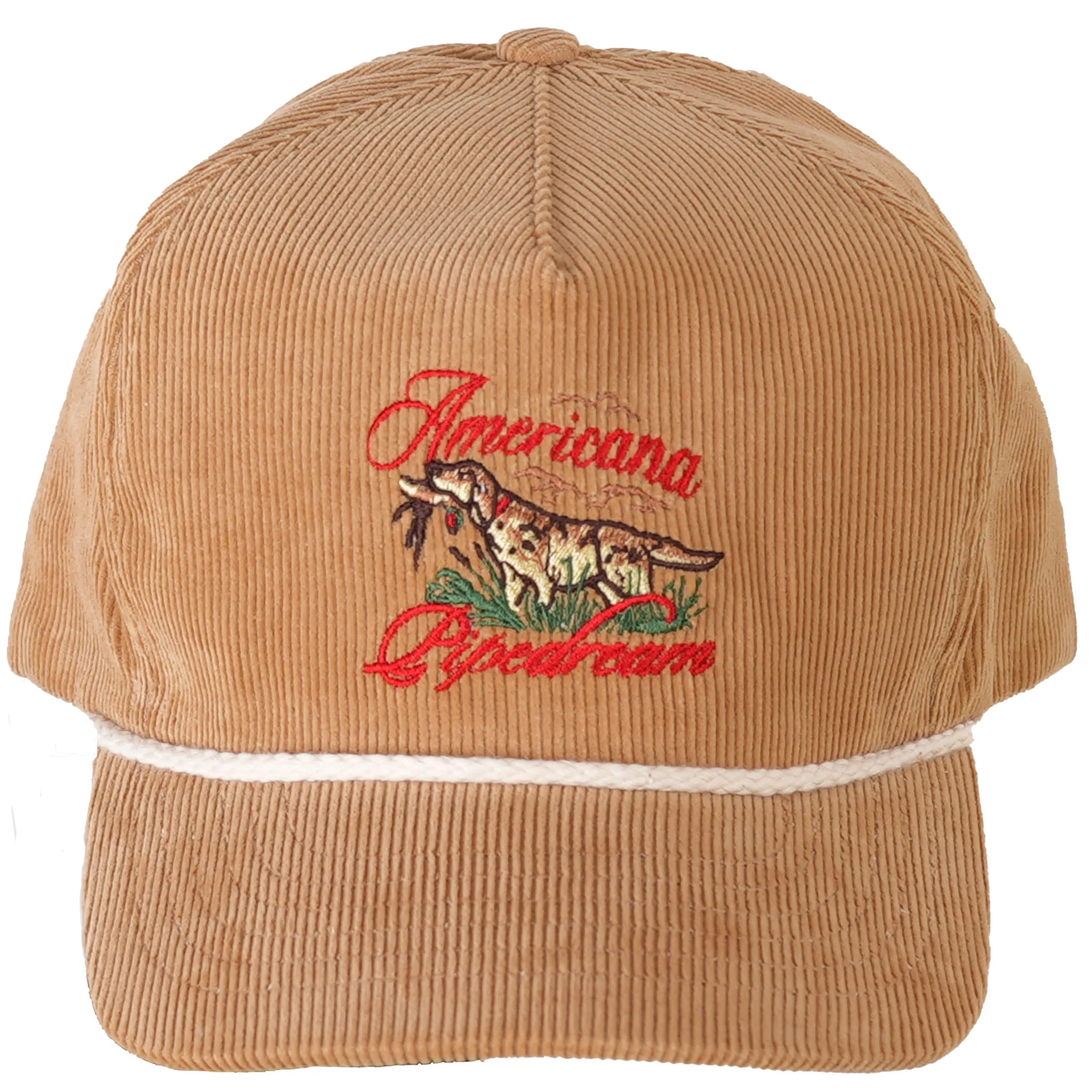 AP Corduroy Snapback Hat - Image 5