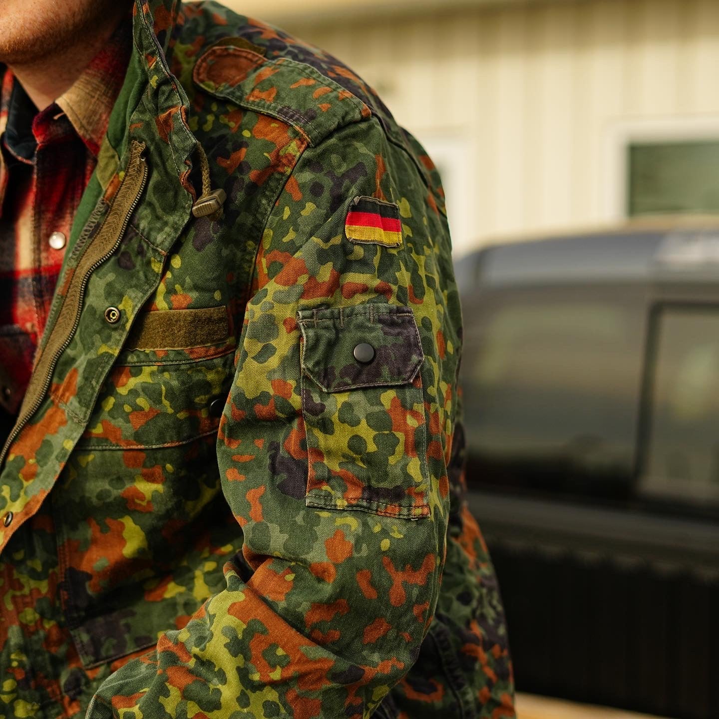 Issued Bundeswehr Flecktarn Parka - Image 9