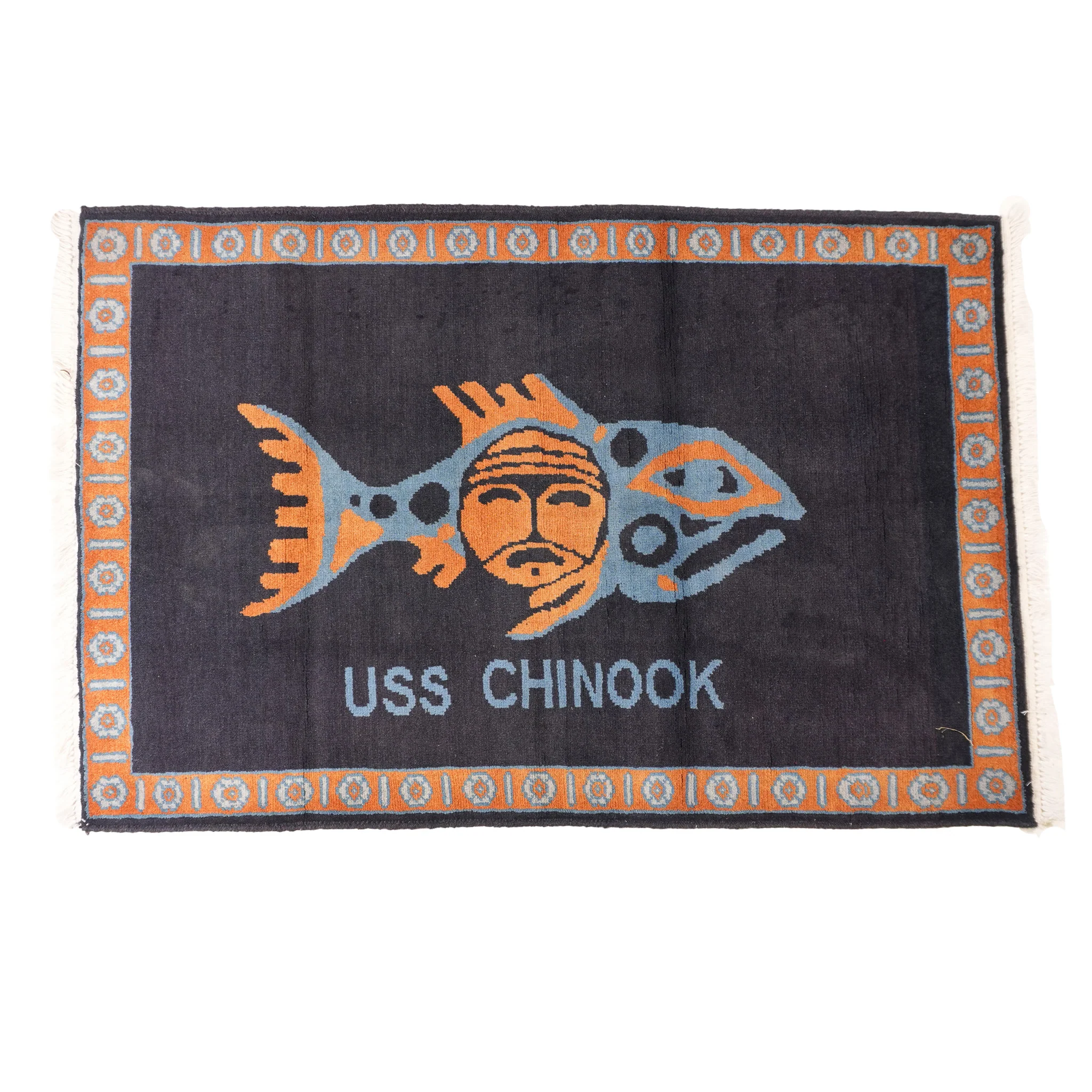 USS Chinook Afghan Rug - Image 3