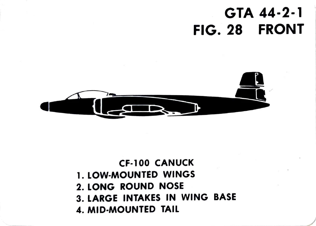 Vintage Aircraft Recognition Card Deck - Image 10