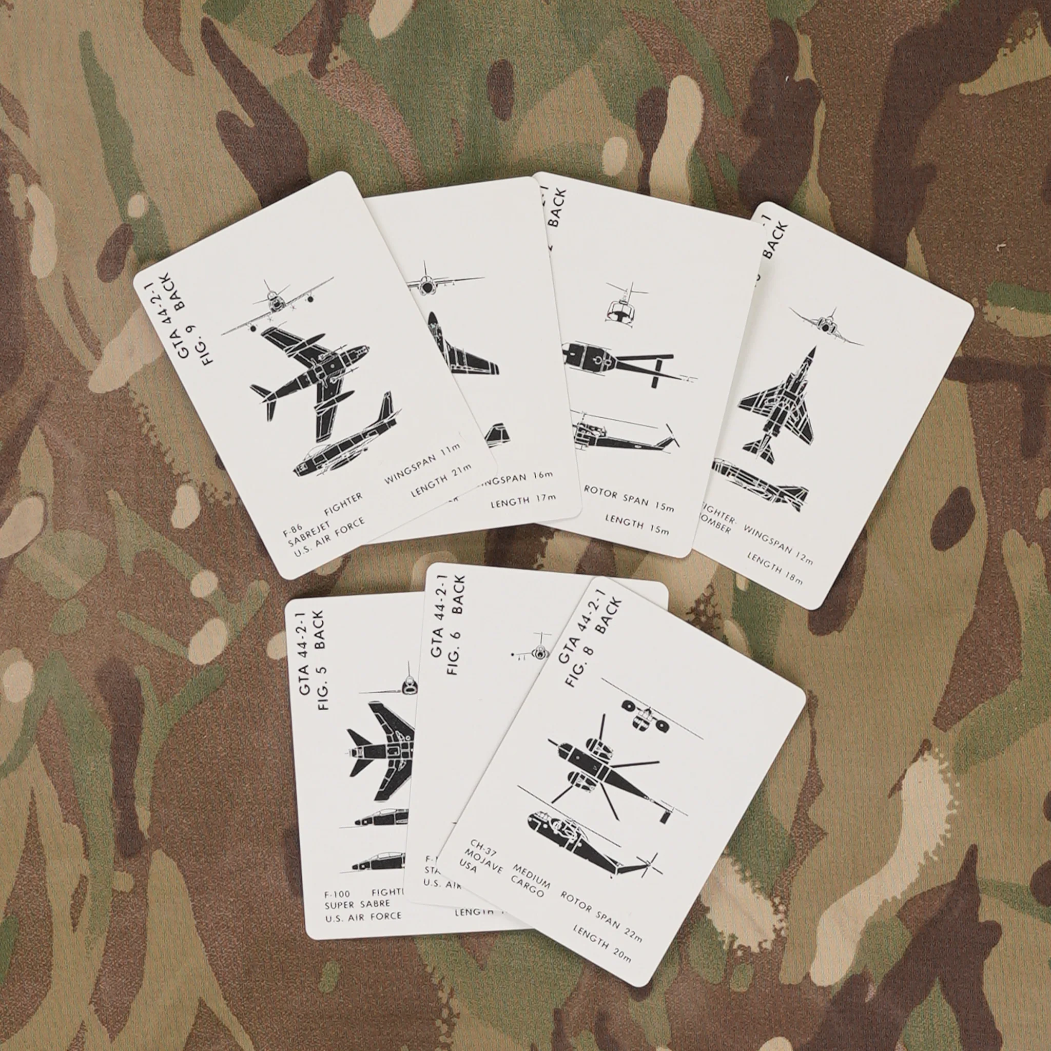 Vintage Aircraft Recognition Card Deck - Image 3