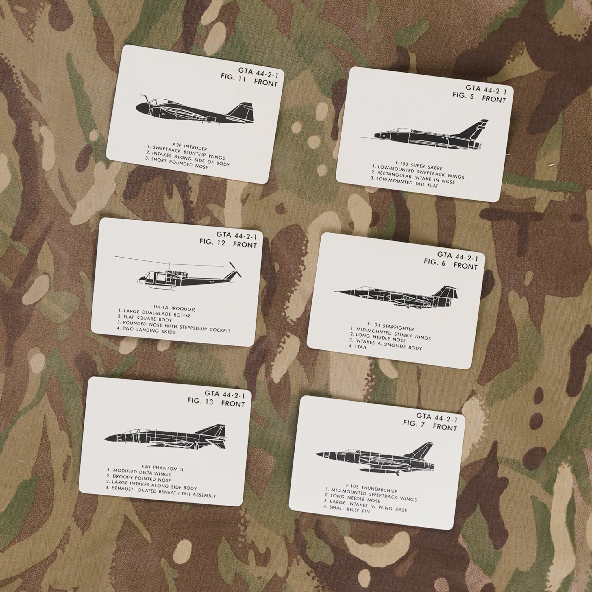 Vintage Aircraft Recognition Card Deck - Image 4