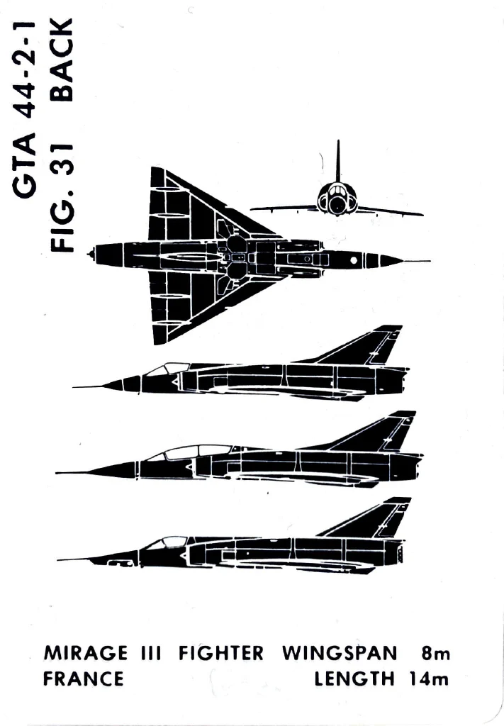 Vintage Aircraft Recognition Card Deck - Image 5