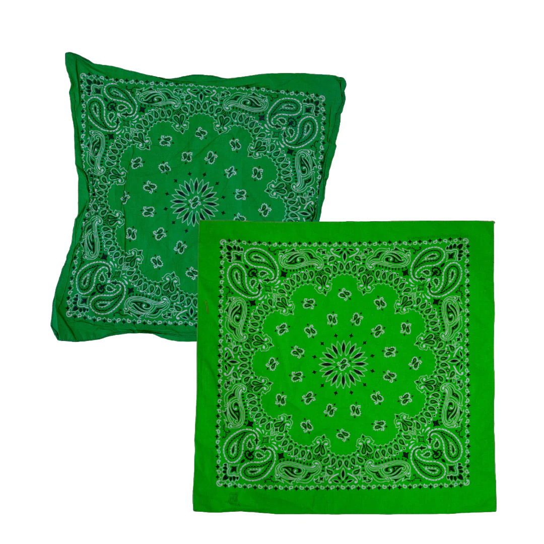 Vintage USA-Made Paisley Bandana - Image 11