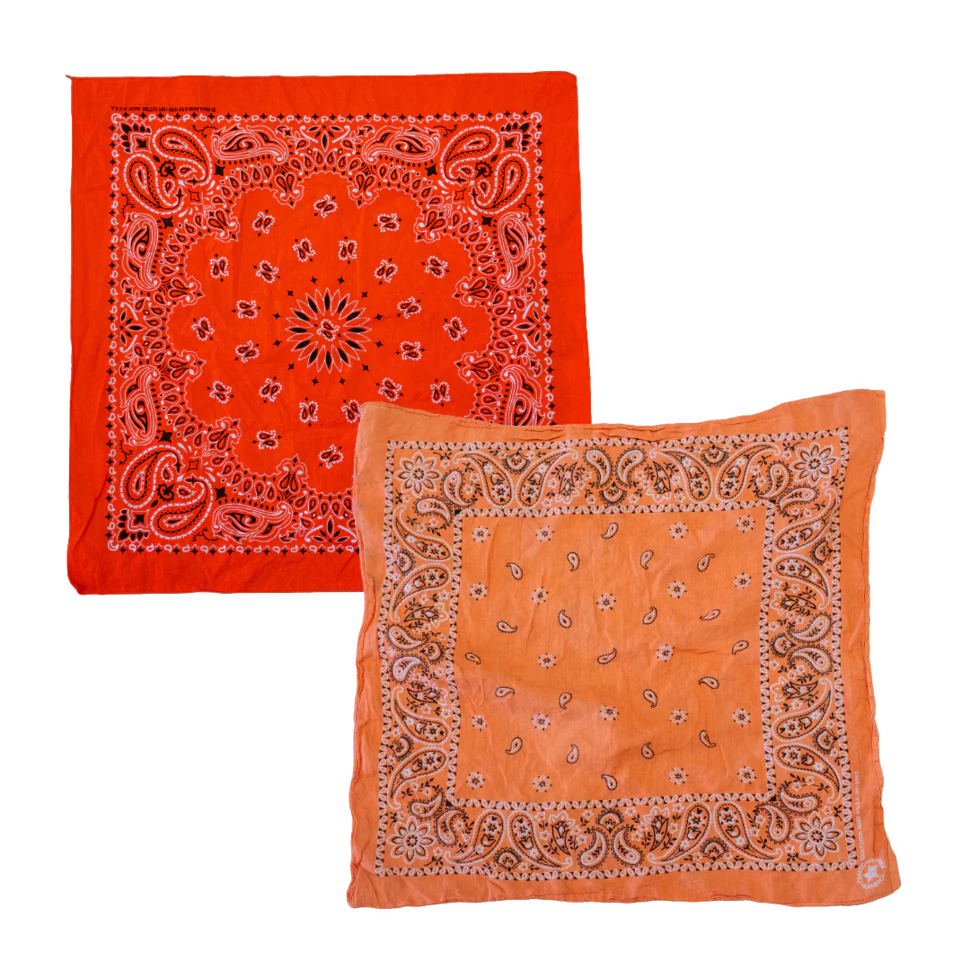 Vintage USA-Made Paisley Bandana - Image 3