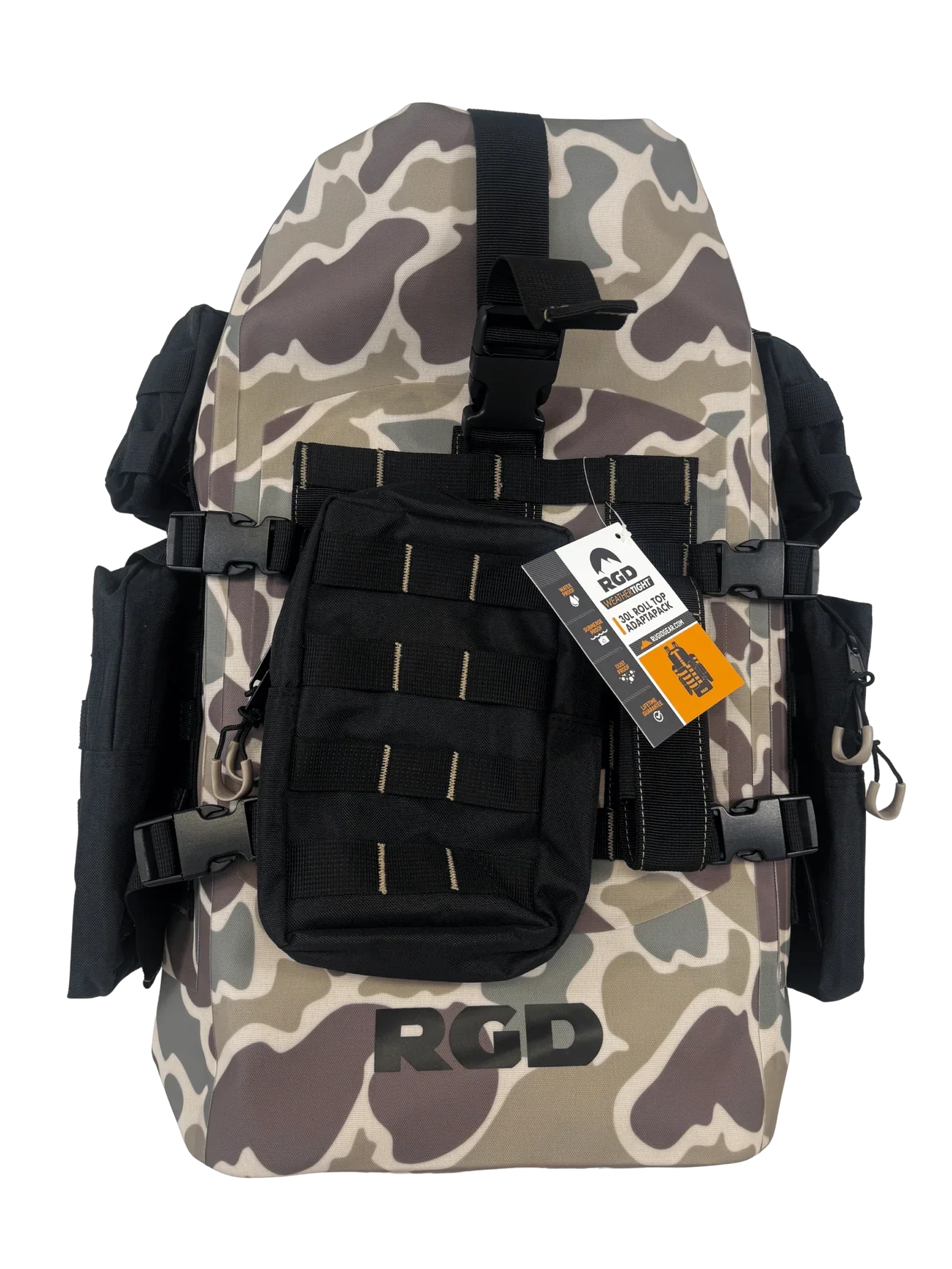 Waterproof Roll Top Bug Out Tactical Survival Backpack - Image 14