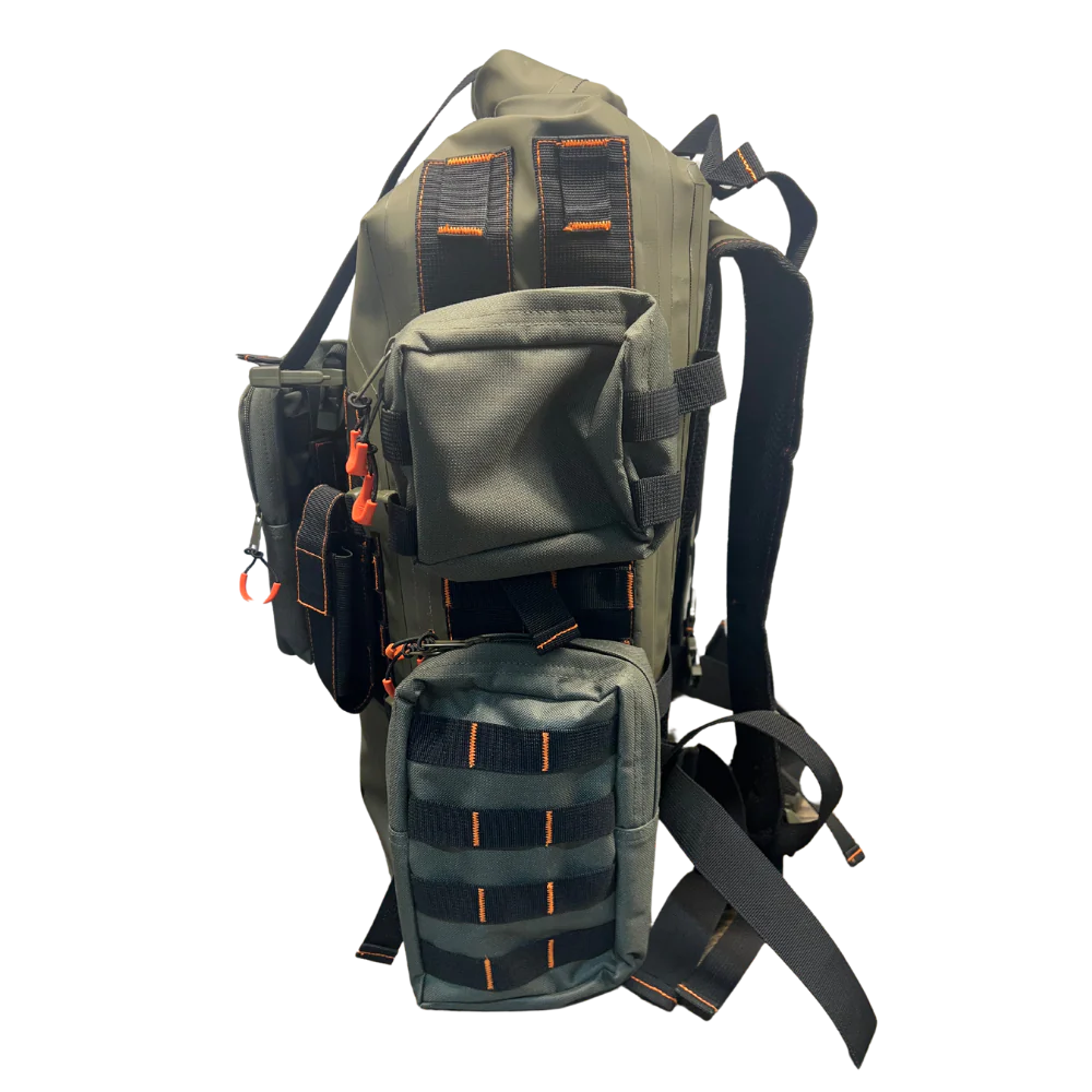 Waterproof Roll Top Bug Out Tactical Survival Backpack - Image 3