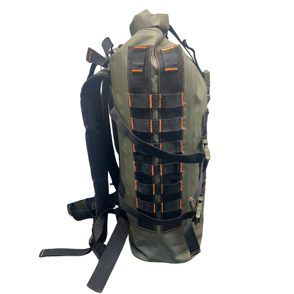 Waterproof Roll Top Bug Out Tactical Survival Backpack - Image 8
